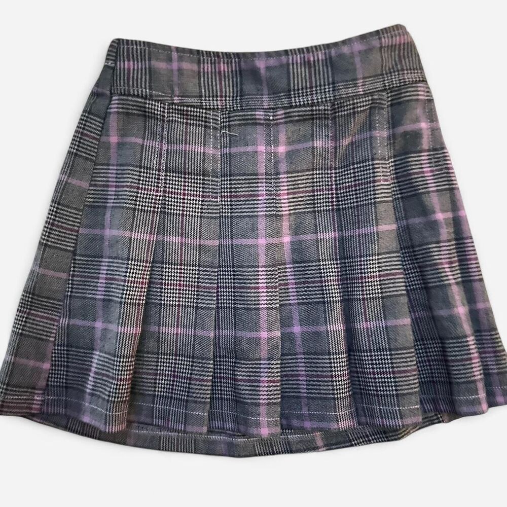 Girls Plaid Skirt